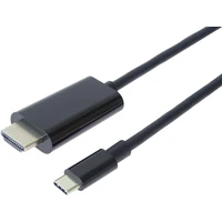 PremiumCord USB-C/HDMI kabel 4K 2m černý - Kabely a redukce