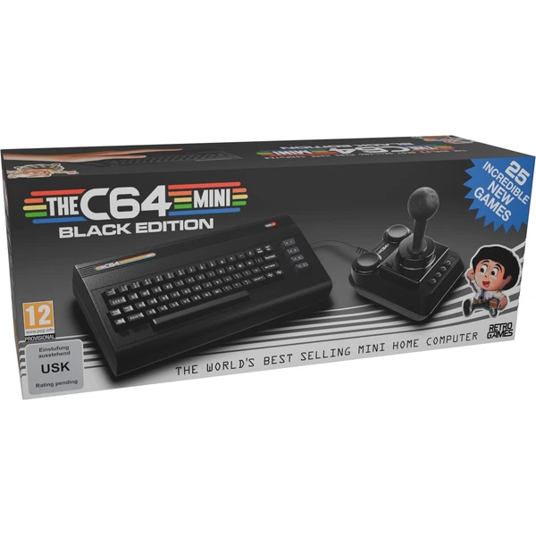Retro konzole Commodore C64 Mini Black - Retro konzole - Obrázek Y7MJ000K01