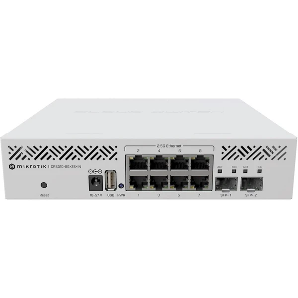 MikroTik Cloud Router Switch CRS310-8G+2S+IN - Switche - Hlavní obrázek