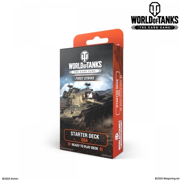 Starter Deck Archon Studio World of Tanks: The Card Game First Strike - USA