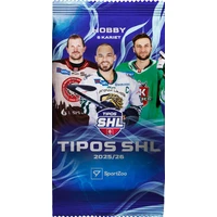 Hokejové karty SportZoo Tipos SHL 2025/26 Hobby Balíček - Hokejové karty