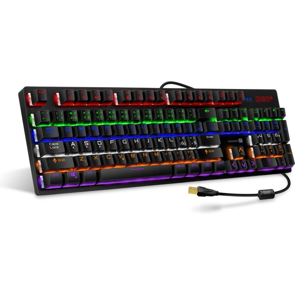 CONNECT IT NEO+ mechanická herní klávesnice (CZ+SK verze) Černá