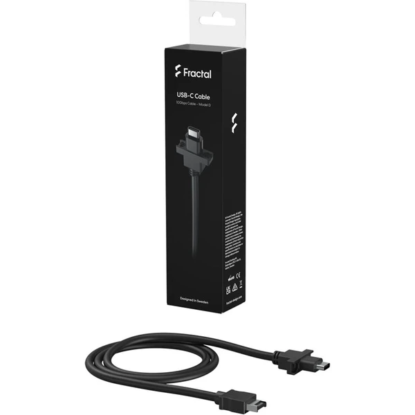 Fractal Design USB-C 10Gbps kabel model D - Kabely a redukce - Obrázek Y8H8G00101