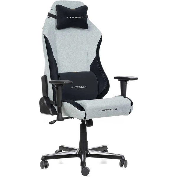 DXRacer DRIFTING látková herní židle šedo-černá - Židle - Obrázek Y8MD000J01