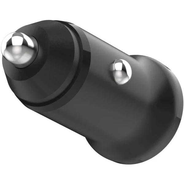 FIXED autonabíječka s USB-C a USB výstupem a podporou PD, 20W černá - Nabíječky - Obrázek Y8O2000P01