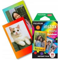 Fujifilm Instax mini film Rainbow (10 ks) - Filmy pro instantní fotoaparáty