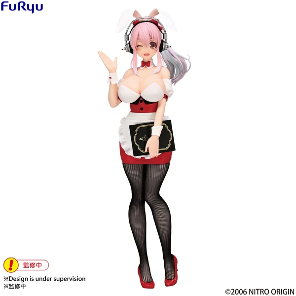 Soška Furyu BiCute Bunnies: Super Sonico - Waitress Vesion 28 cm - Sochy a sošky - Obrázek Y8T9000O01