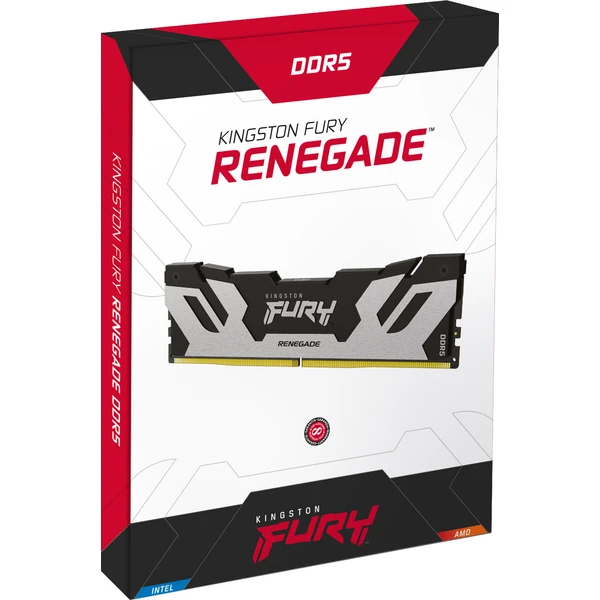 Kingston FURY Renegade Black DDR5 16GB 6400MT/s CL32 DIMM (1x16GB) XMP - Operační paměti - Obrázek Y8Y2700301