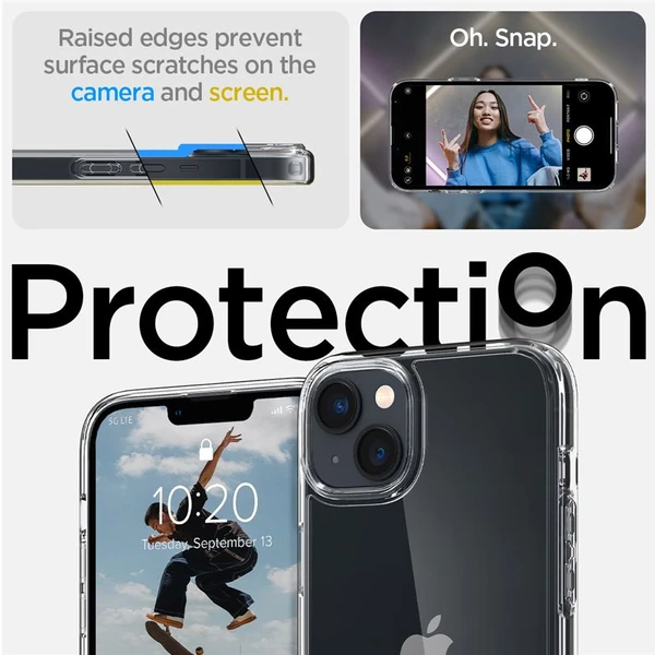 Spigen Ultra Hybrid kryt iPhone 14 čirý - Pouzdra - Obrázek Y92H300401
