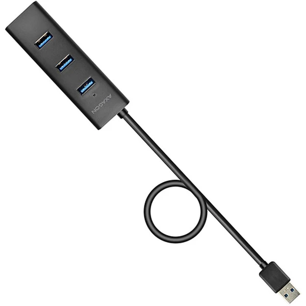 AXAGON HUE-S2BL 4-Port USB 3.0 Charging hub - USB huby - Obrázek Y97HF00101