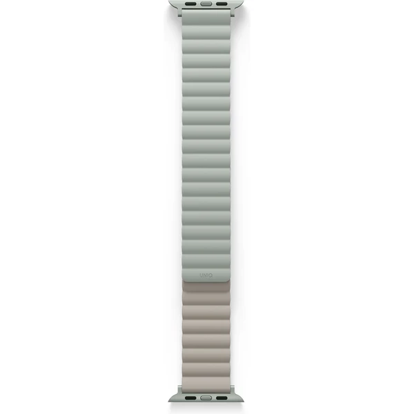 UNIQ Revix oboustranný řemínek pro Apple Watch 49/46/45/44/42mm Sage (šedolozený/béžový) - Řemínky - Obrázek YA3WF00101