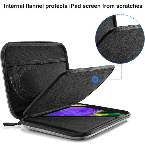 tomtoc Smart Briefcase 10,9'' iPad Air / 11'' iPad Pro šedá - Brašny - Obrázek YA54100501