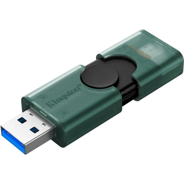Kingston 128GB USB 3.2 Gen 1 DataTraveler Duo G2 - Flashdisky - Obrázek YA9J000K01