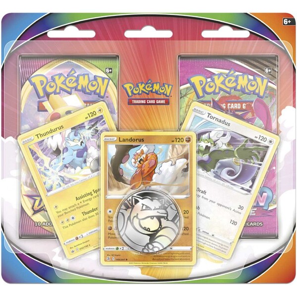 Pokémon TCG Enhanced 2 Pack Blister Thundurus/Landorus/Tornadus