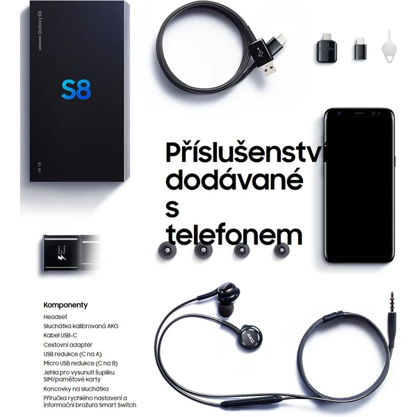 Samsung Galaxy S8 G950F 64GB LTE Single SIM - Mobilní telefony - Obrázek YBVI000101