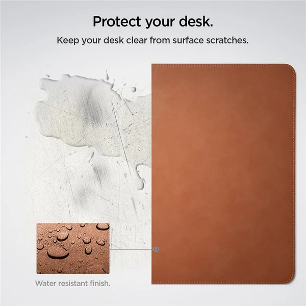 Spigen DeskPad LD302 podložka hnědá - Podložky - Obrázek YCC5000L01
