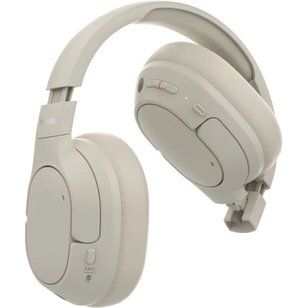 Belkin SOUNDFORM™ Isolate Noise Cancelling bezdrátová sluchátka béžová - Sluchátka - Obrázek YCCF000O01