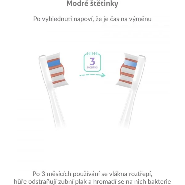 TrueLife SonicBrush UV Heads White Whiten 8 Pack - Zubní kartáčky - Obrázek YCTG300401