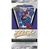 Hokejové karty 2025-26 Upper Deck MVP Hockey Gravity Balíček - Hokejové karty
