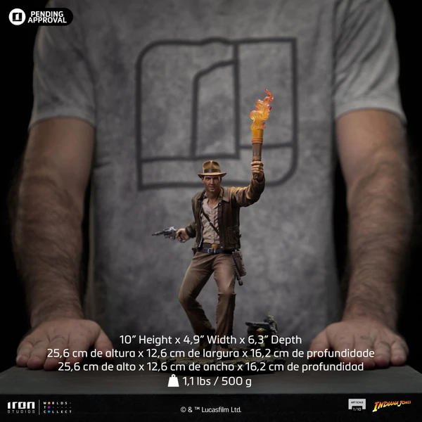 Soška Iron Studios Art Scale 1/10 Indiana Jones - Indy Jones - Sochy a sošky - Obrázek YCZ9000K01