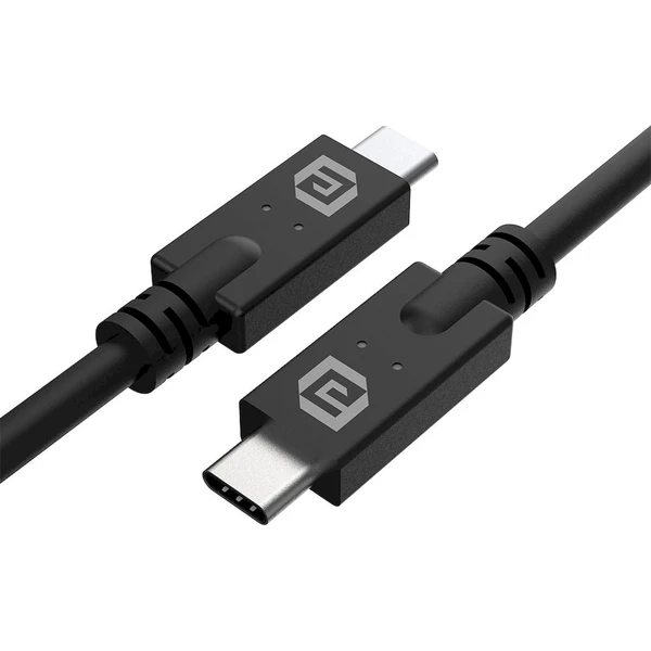 Akasa USB-C/USB-C napájecí kabel 8K 240W 1m černý - Kabely a redukce - Obrázek YDHK000K01