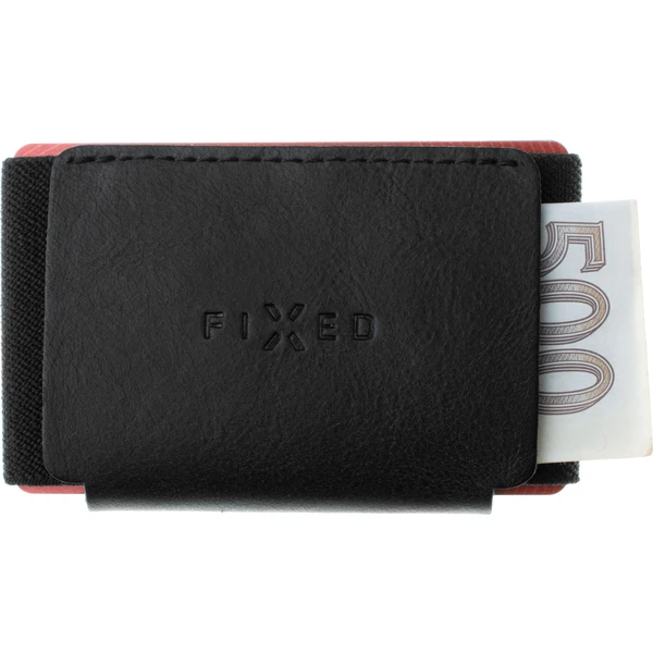 FIXED Tiny Wallet Kožená peněženka z pravé italské kůže Torcello černá - Peněženky - Obrázek YDN6000601
