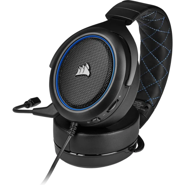 CORSAIR herní headset HS50 PRO Stereo Blue - Sluchátka - Obrázek YDRTF00101
