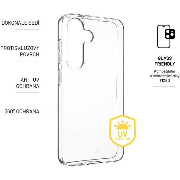 FIXED Slim AntiUV TPU kryt Samsung Galaxy S24 čirý - Pouzdra - Obrázek YE71000K01