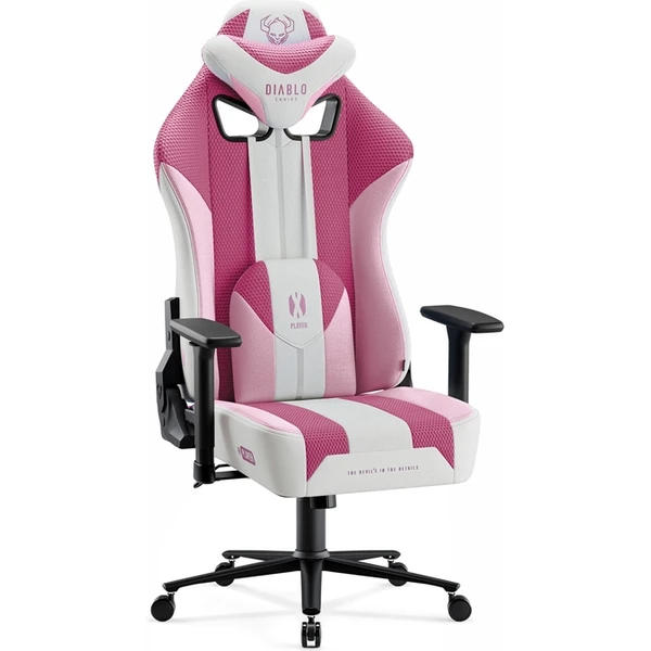 Diablo X-Player 2.0 Normal Size herní židle růžová - Židle - Obrázek YECG000K01