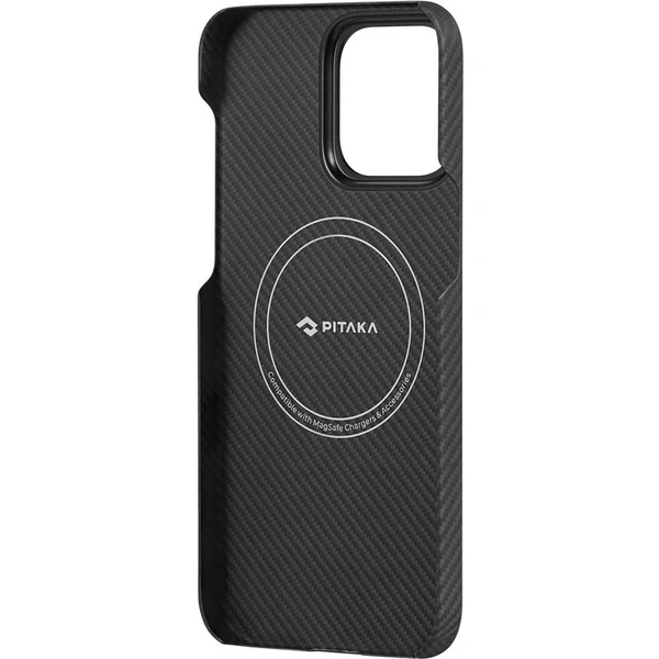 Pitaka MagEZ 4 600D kryt iPhone 15 Pro černý/šedý - Pouzdra - Obrázek YEL9000601