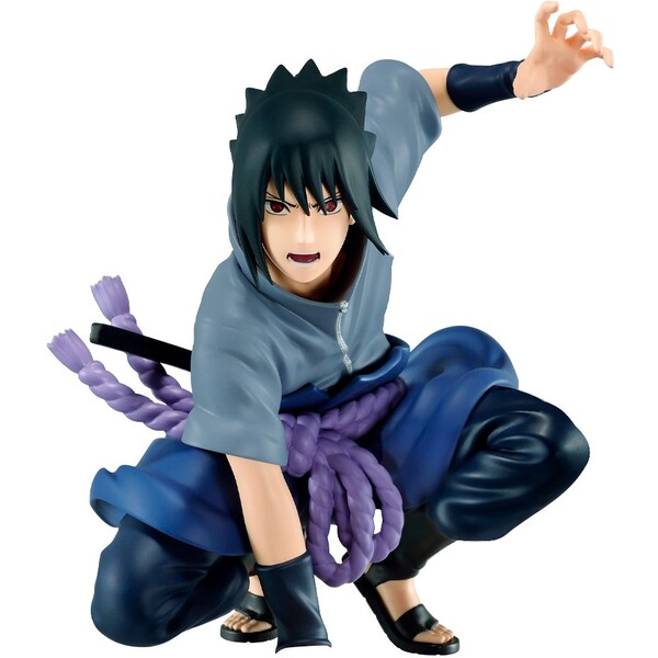 Soška Bandai Banpresto Naruto Shippuden - Uchiha Sasuke (Panel Spectacle) 9 cm