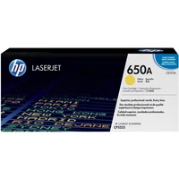 HP CE272A č. 650A Žlutá originální - Tonery