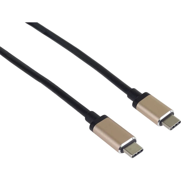 PremiumCord USB-C/USB-C napájecí kabel 60W 0,5m zlatý  - Kabely a redukce - Obrázek YFLF000K01