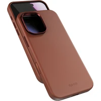 Epico Leather Pro Mag+ kryt pro iPhone 17 Qi2 & Magsafe kompatibilní hnědý - Pouzdra