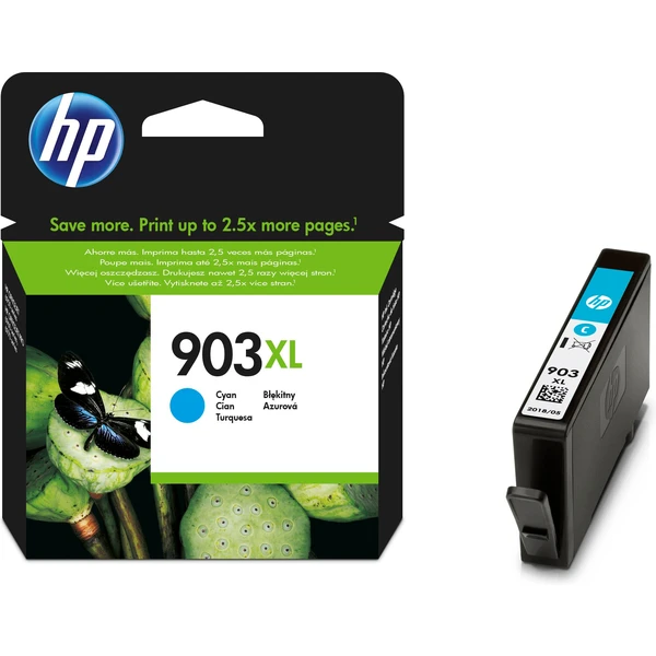 HP T6M03AE č. 903XL Azurová originální - Cartridge - Obrázek YG72700301