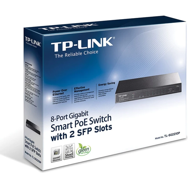 TP-Link TL-SG2210P switch - Switche - Obrázek YGI0000601