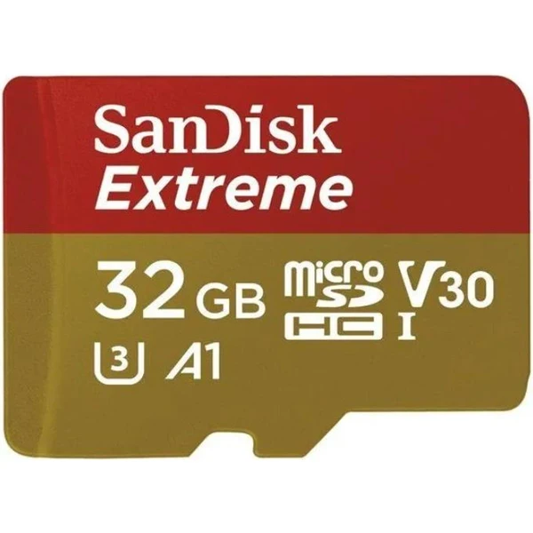 SanDisk Extreme microSDHC 32GB + SD adaptér - Paměťové karty - Obrázek YH4T000501