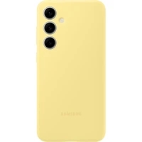 Samsung Silicone Case ochranný kryt Galaxy S24 FE žlutý - Pouzdra