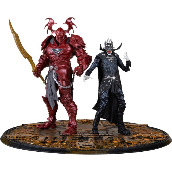 Akční figurky McFarlane DC - Batman Who Laughs (Knight Armor) & The Merciless