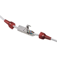 PremiumCord Vodotěsný propojovací box 2x RJ45 female (8P8C) pro kabely Cat.6A, stíněný - Konektory