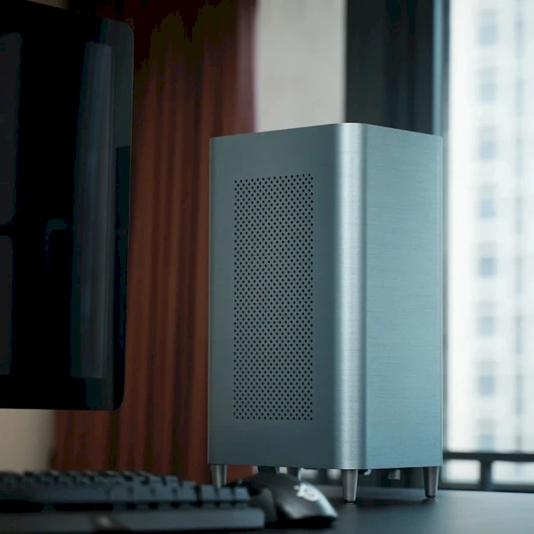 Jonsbo N1 Mini-ITX šedá - Počítačové skříně - Obrázek YIUD000K01