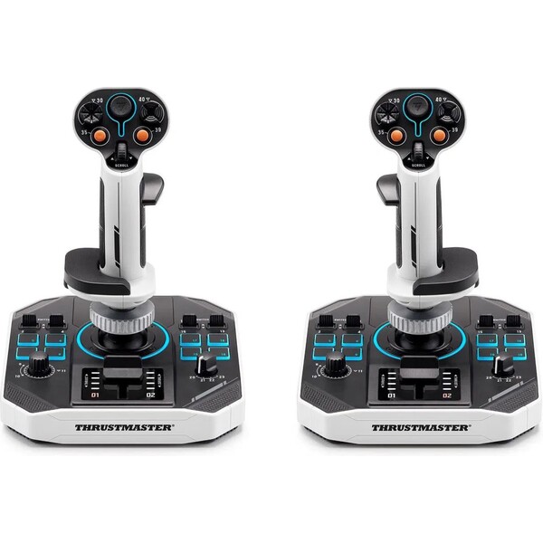Thrustmaster HOTAS Warthog Dual Throttles 2960739 Černá/bílá
