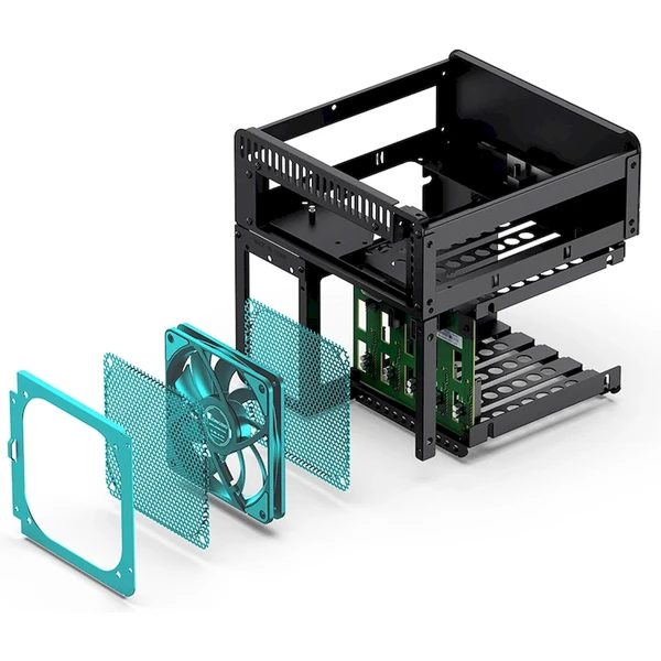 Jonsbo N2 Mini-ITX černá - Počítačové skříně - Obrázek YJUD000K01