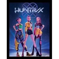 Rámovaný obraz Pyramid International K-Pop Demon Hunters - Huntrix - Dekorace