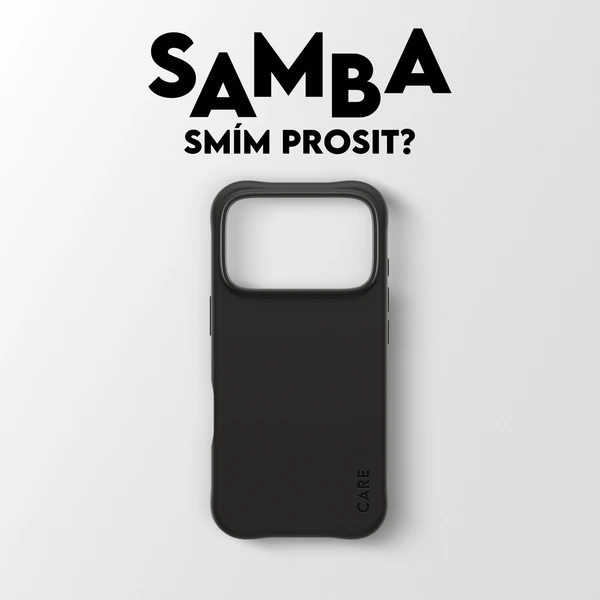 PanzerGlass® CARE Samba kryt s MagSafe Apple iPhone 17 Pro Black - Pouzdra - Obrázek YLDH000K01