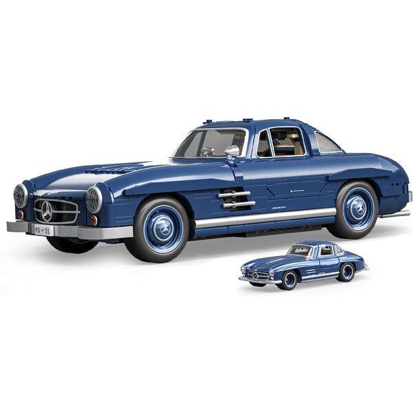 Mattel Brick Shop sestavitelný model Hot Wheels - Mercedes-Benz 300SL