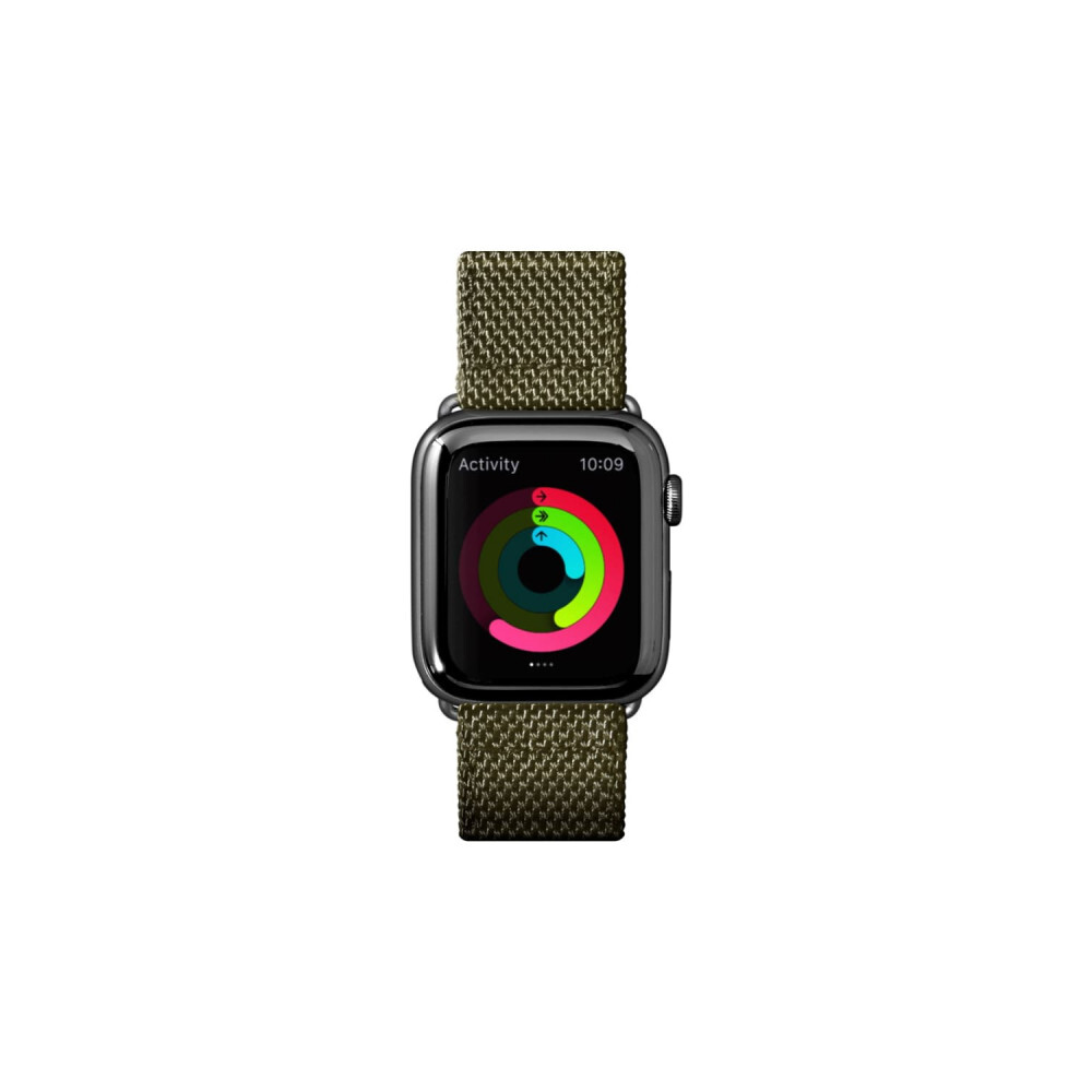 LAUT Technical 2.0 nylonový řemínek na Apple Watch 42/44 mm olivový
