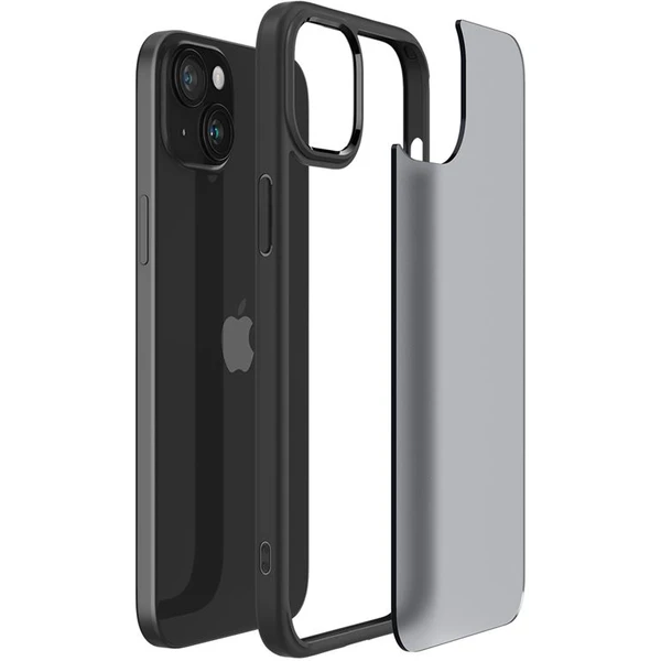 Spigen Ultra Hybrid kryt iPhone 15 černý - Pouzdra - Obrázek YMV8000601