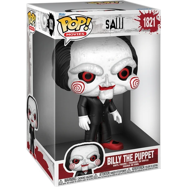 Funko POP! Jumbo #1821 Movies: Saw - Billy the Puppet - Funko POP! - Obrázek YN0J000K01