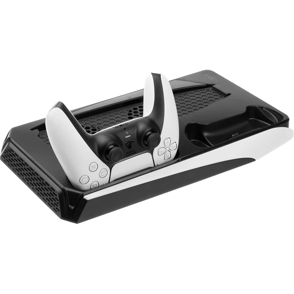 FIXED nabíjecí stanice s chlazením pro PlayStation 5 a DualSense černá - Dokovací stanice - Obrázek YN1A700301